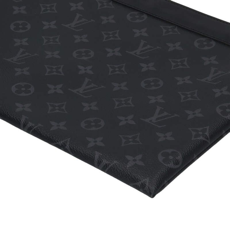 Louis Vuitton M62291 Pochette Dis-cabas Lee Monogram Eclipse Clutch Bag For Men
