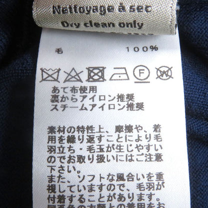 Hermes 2020 100% Wool H Logo Saddle Stitch Light Hand Crew Neck Long