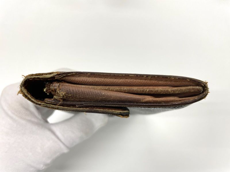 Louis Vuitton Monogram Pochette Portmonnais Cles Di Long Wallet M61725 Brown