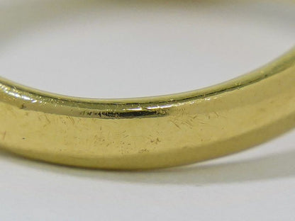 Authentic Celine Diamond 0.30ct 750 YG Ring Size 11 Yellow Gold Accessories