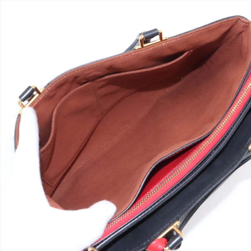 Louis Vuitton Monogram Millefeuille M44254 Leather 2WAY Tote Bag Crossbody