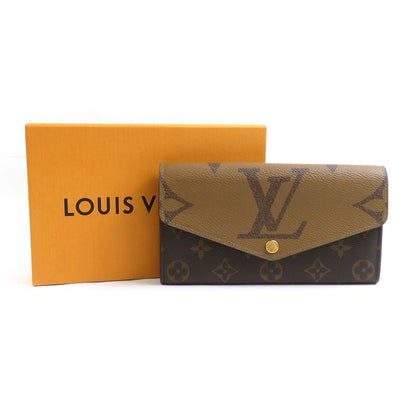 Louis Vuitton Long Wallet Monogram Reverse Portefeuille Sarah M80726