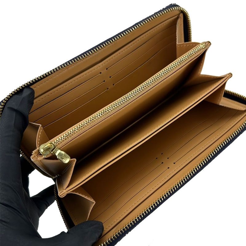 Louis Vuitton Round Zipper Long Wallet Zippig Wallet Monogram Jacquard Since