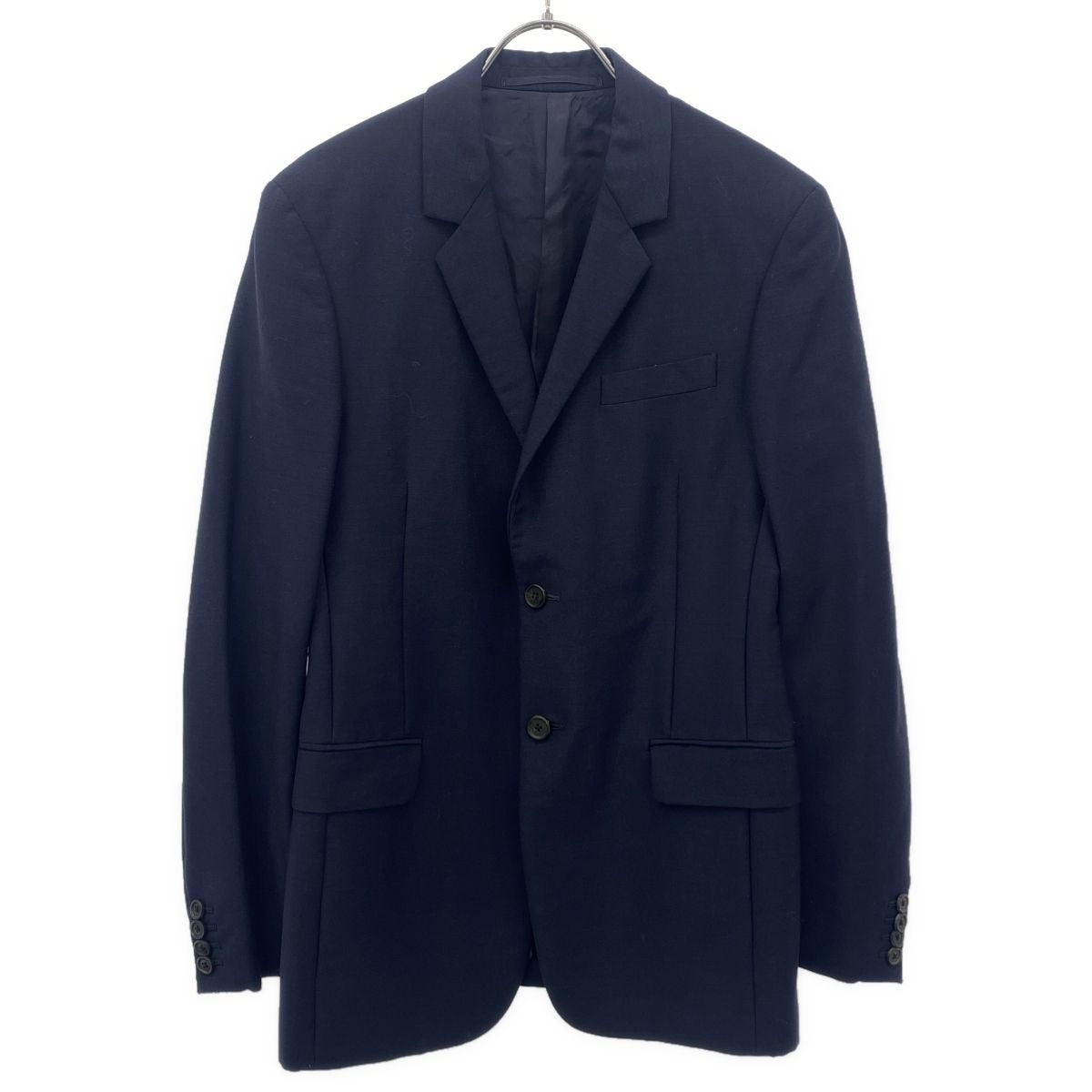 Prada Tailored Jacket Wool Navy