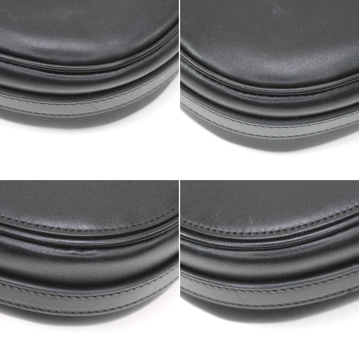 Celine Triomphe Chain Shoulder Bag Black