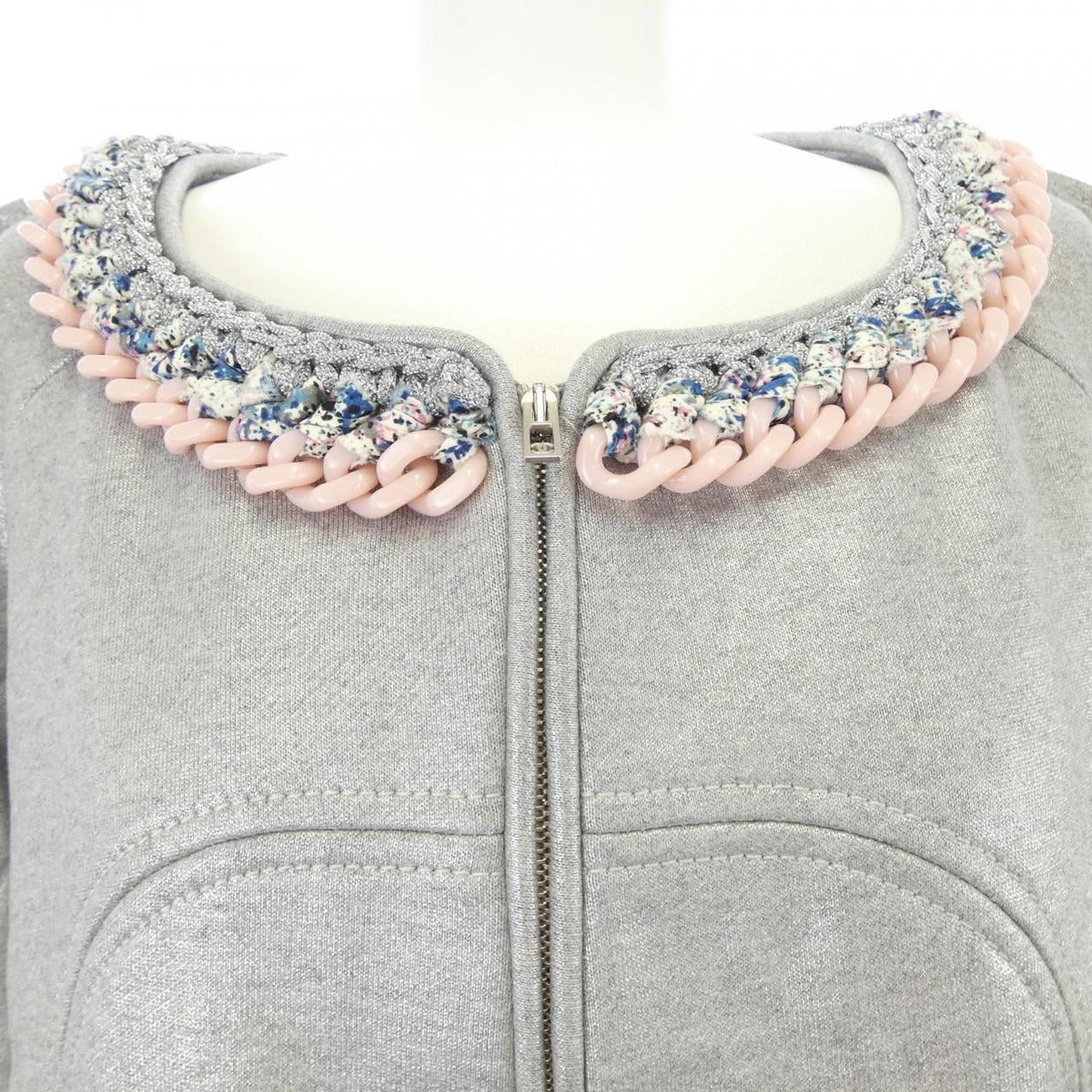Chanel Jacket Silver 36 — view 5