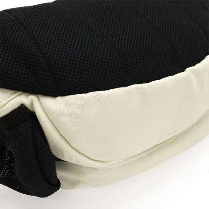 Chanel Sport Line Waist Pouch Waist Bag Body Bag Coco Mark Logo Nylon White