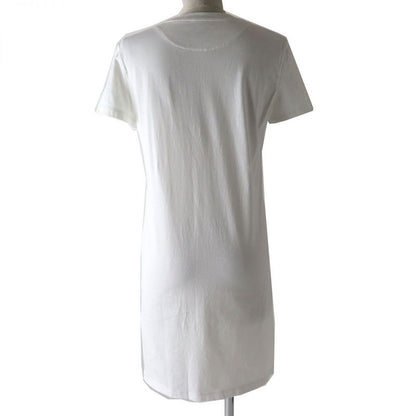Hermes 22SS Chaine D'ancre Cotton Short Sleeve Dress/tunic With Embroidered
