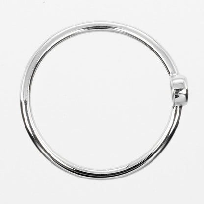 Tiffany & Co Wave Single Row Pt950platinum × Diamond #6 Ladies 1.4g Ring