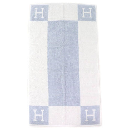 Hermes 102193m Avalon 100% Cotton Baby Bath Towel Baby Blanket Light Blue With