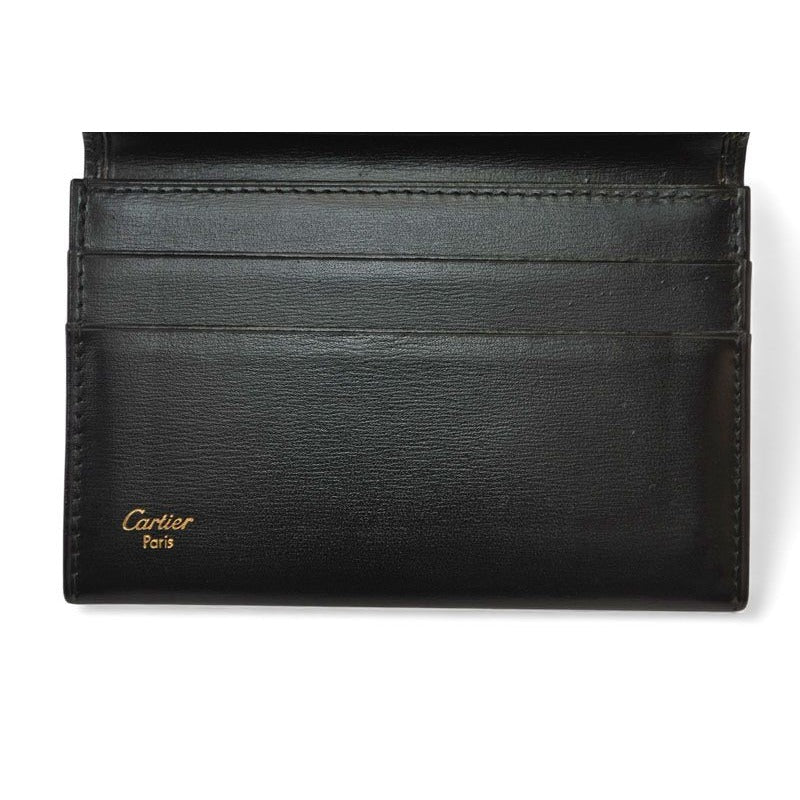 Cartier Card Case Business Holder Pass Pasha Calf — view 11