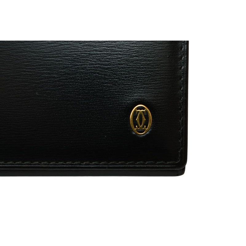 Cartier Card Case Business Holder Pass Pasha Calf — view 4