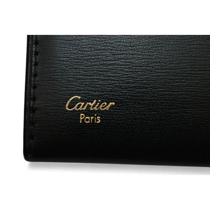 Cartier Card Case Business Holder Pass Pasha Calf — view 6