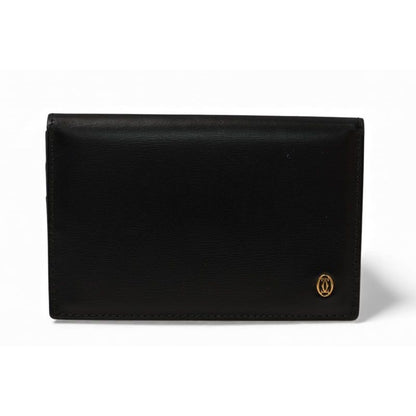 Cartier Card Case Business Holder Pass Pasha Calf
