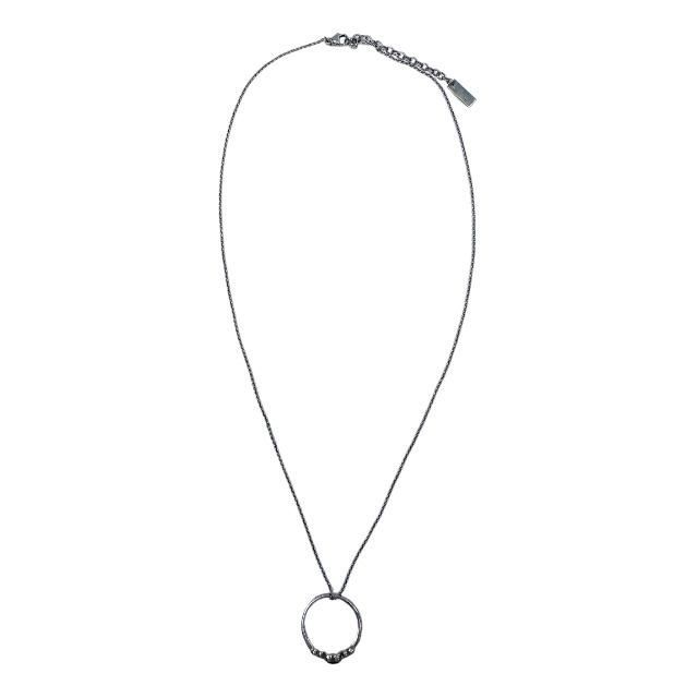 Saint Laurent Necklace Pendant Accessory Ring Necklace Heart Accessory Metal