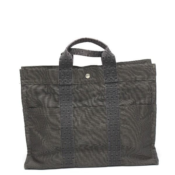Hermes Business Bag Her Line Tote MM Canvas Tote Bag