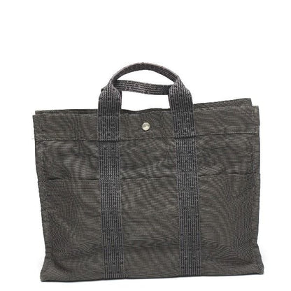 Hermes Business Bag Her Line Tote MM Canvas Tote Bag