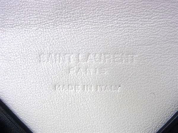 Saint Laurent Leather Card Case Card Holder Pass Case Business Card