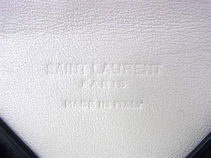 Saint Laurent Leather Card Case Card Holder Pass Case Business Card