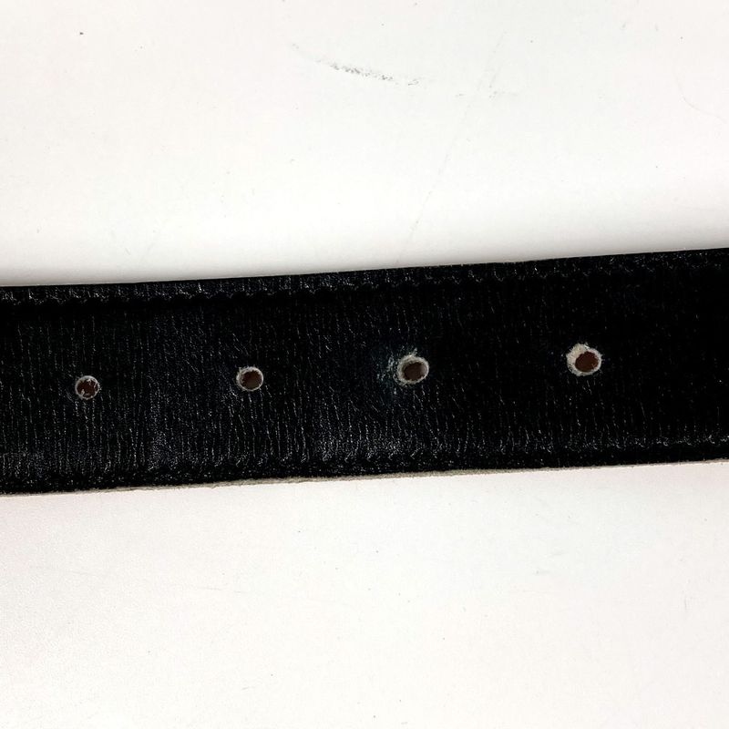 Hermes Belt Double H Logo Buckle Leather Orange