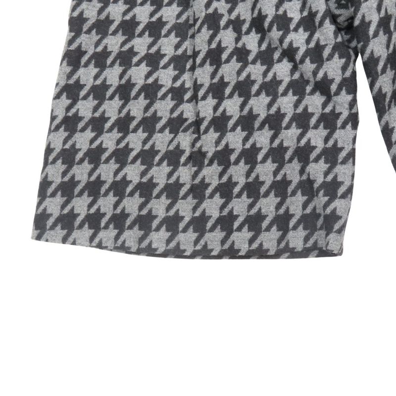 Unused Dior Wide Wool Half Pants Staggered Monochrome Flared Wes Togo M Shorts