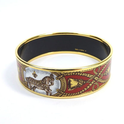 Hermes Emile Bangle Bracelet X Engraved Jewelry Small Accessories Horse