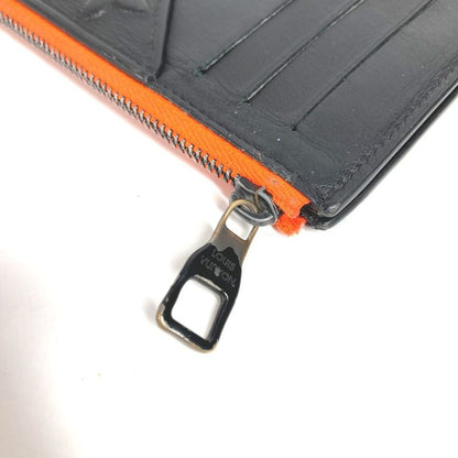 Louis Vuitton Coin Case Coin Card Holder M80827 Leather Black