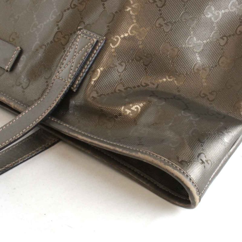 Gucci 211137 212792 Tote Bag GG Imprime Gold