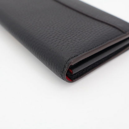 Louis Vuitton Long Wallet Portefeuille Capucines Taurillon Leather Marine Rouge