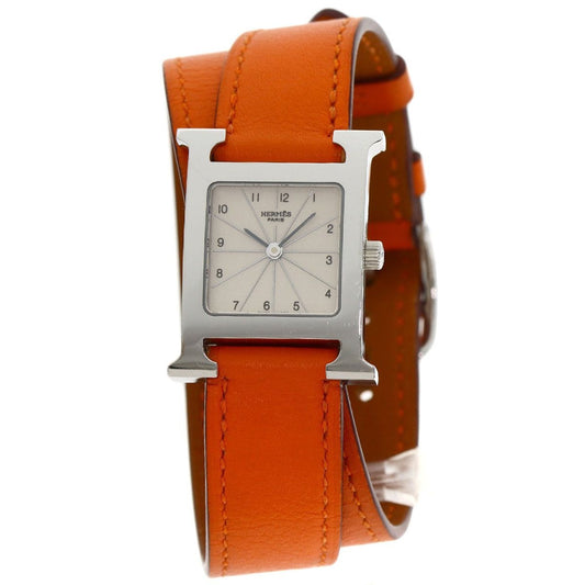 Hermes Watch Double Tour SS Leather