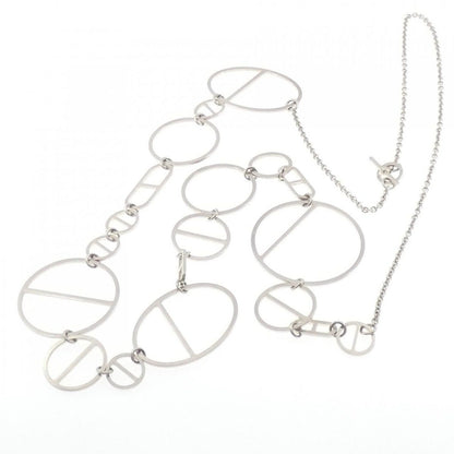 Hermes Vintage Necklace Silver — view 6