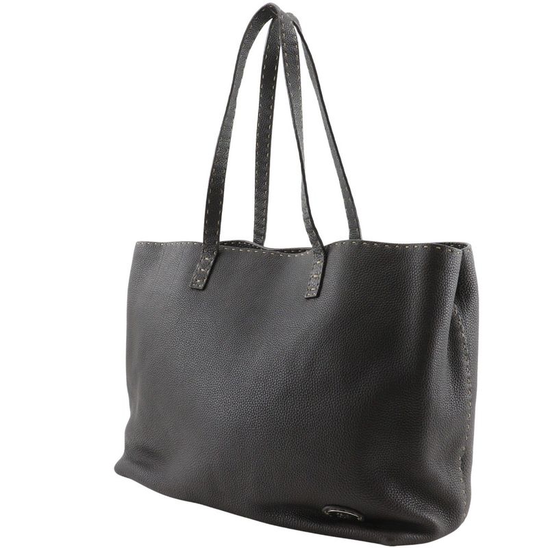 Fendi Selleria 7va282 Leather Brown Unisex Tote Bag