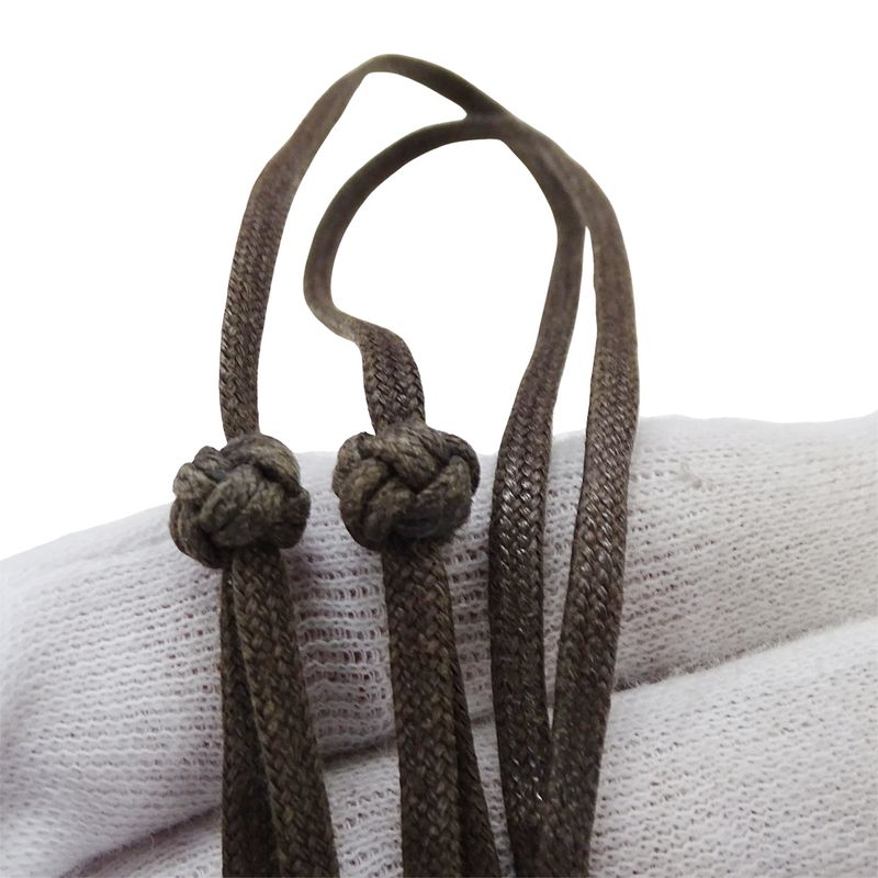 Hermes Necklace Tonkin Buffalo Horn Women's Branded Pendant Lacquer Yellow