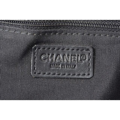 Chanel Shoulder Bag Tote Bag A4 Caviar Skin Black