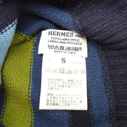 Hermes Knit Navy Cap