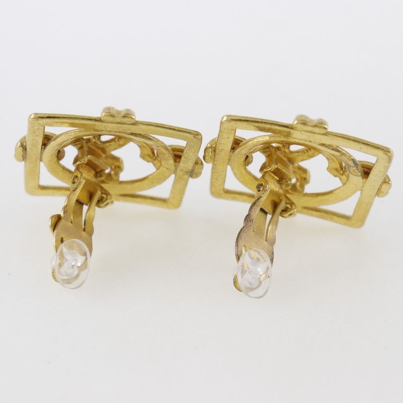 Chanel Gold Plated 29 Ladies 18.7g Earring