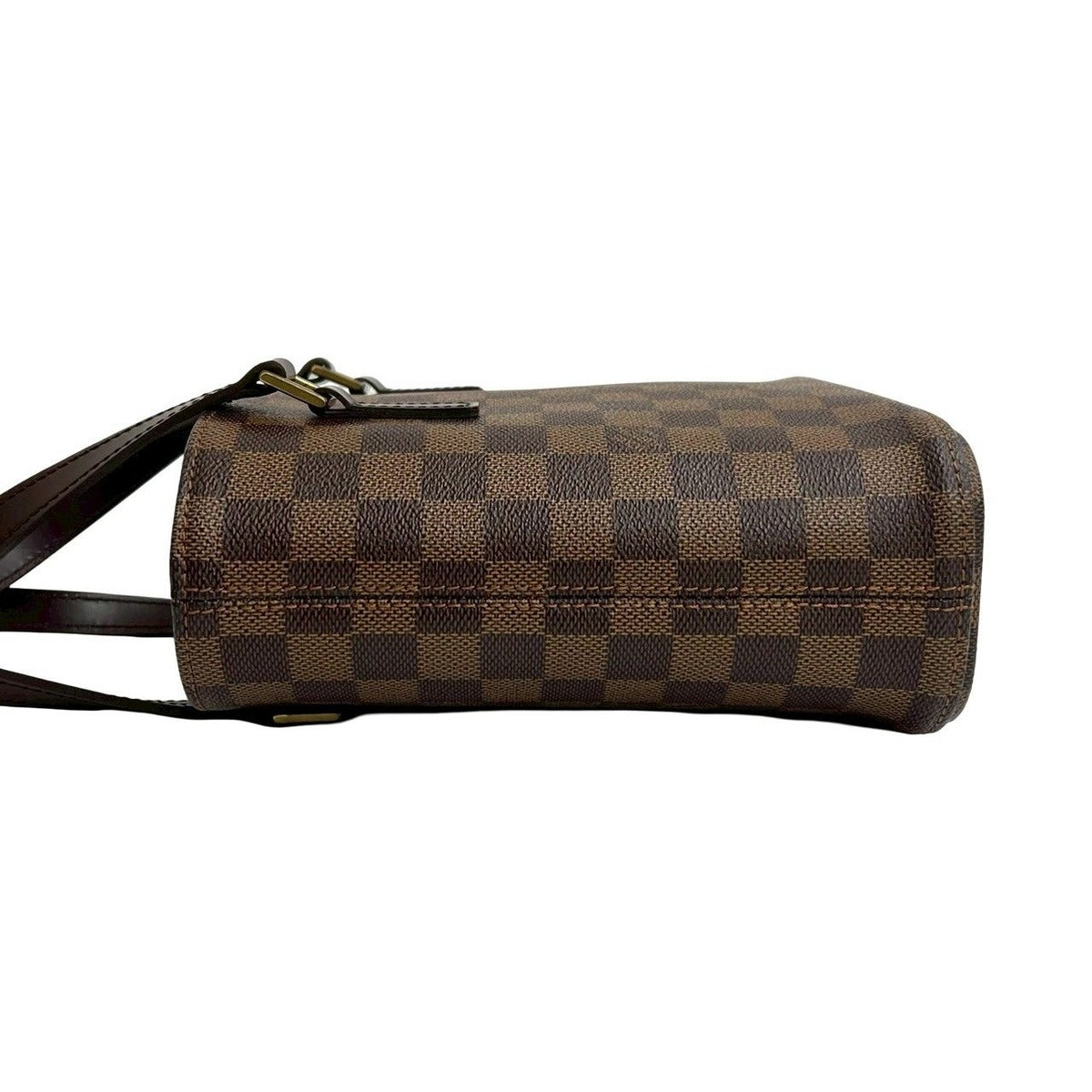 Louis Vuitton Vintage Vavin PM Damier Leather Handbag Mini Tote Brown — view 5