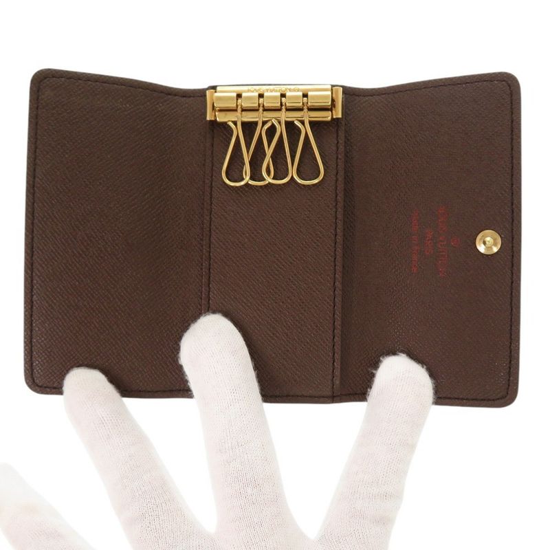Louis Vuitton Multicles 4 Damier N62631 Brown Key Case LV 1246 Louis Vuitton
