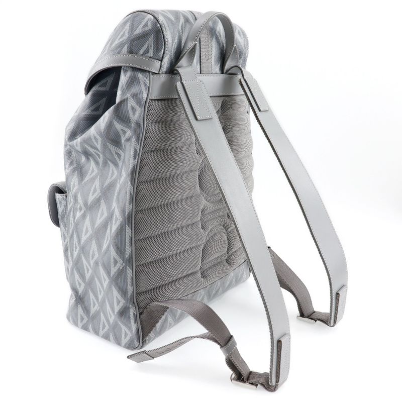 Dior Christian Dior HIT THE ROAD Backpack 1esba021cdp PVC Gray Men's Backpack/da