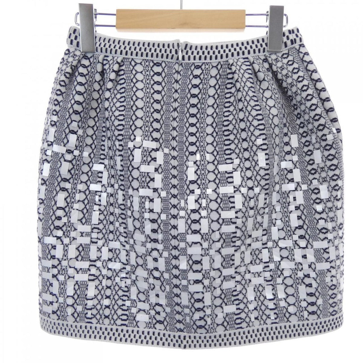 Chanel Skirt Gray 38 — view 2