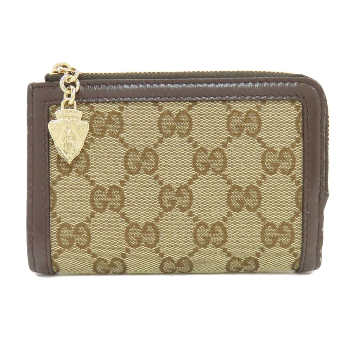 Gucci GG Pattern Bifold Wallet Canvas