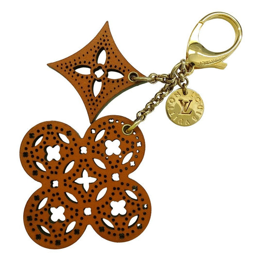 Louis Vuitton Charm Leather Bijou Sacrabesque Brown