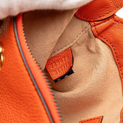 Gucci GG Marmont Aphrodite Handbag One Shoulder Bag 739076 Orange Leather Women