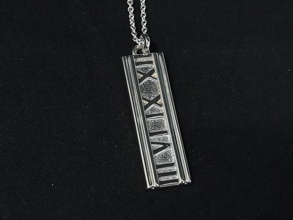 Tiffany & Co Tiffany & Co Atlas Bar Sv925 Necklace Accessorieswomen's Silver
