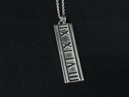 Tiffany & Co Tiffany & Co Atlas Bar Sv925 Necklace Accessorieswomen's Silver