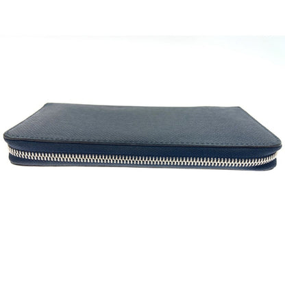 Louis Vuitton Taiga Zippy Wallet Vertical Round Zipper Long Wallet M30510 Navy