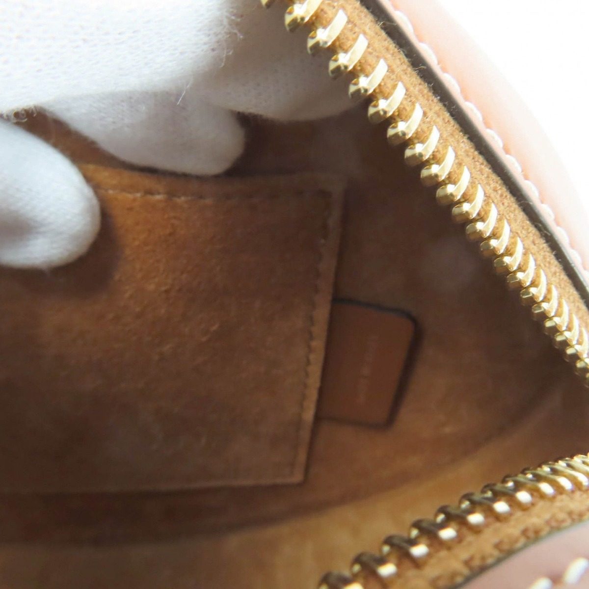 Celine Cuir Triomphe Oval Pass Leather Shoulder Bag Tan — view 11