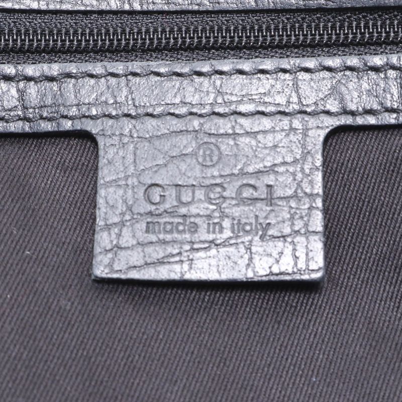 Gucci GG Canvas Leather Belt Tote Bag Shoulder Business Commuter Document Bag