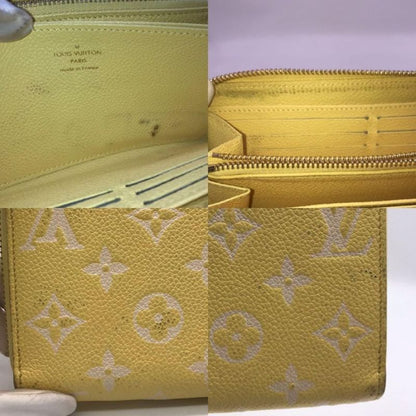 Louis Vuitton Monogram Empreinte Zippy Wallet Jaune Price Negotiation Welcome