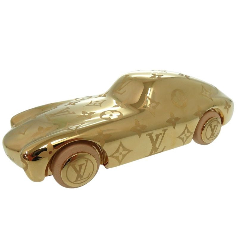 Louis Vuitton Voguez Volez Voyagez Paperweight Monogram Object Car Brass